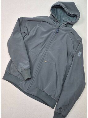 Armadillo Unisex Padded Grey Hoodie Jacket Electric Bike Scooter Skater Sz XL